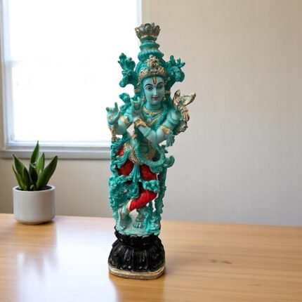 Lord Krishna Plays Flute